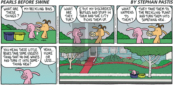 Pearls Before Swine on Sunday January 12, 2003 Comic Strip