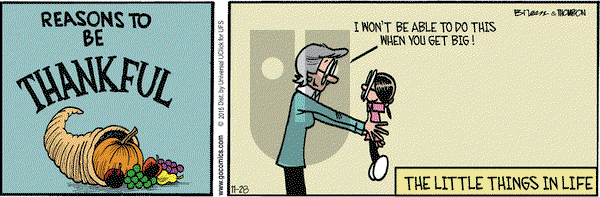 Grand Avenue on Saturday November 28, 2015 Comic Strip