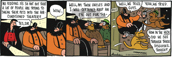Overboard on Tuesday August 2, 2005 Comic Strip