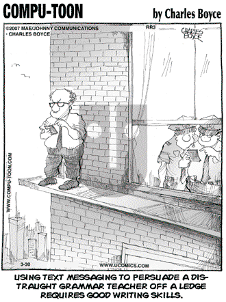 Compu-toon on Friday March 30, 2007 Comic Strip