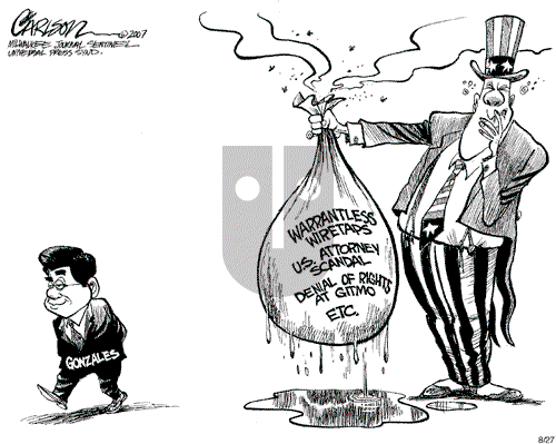 Stuart Carlson on Monday August 27, 2007 Comic Strip