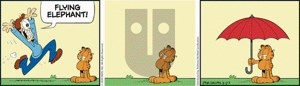 Garfield on Thursday February 27, 2020 Comic Strip