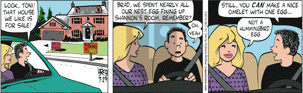 Luann on Monday July 29, 2019 Comic Strip