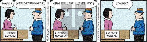The Born Loser on Thursday May 12, 2016 Comic Strip