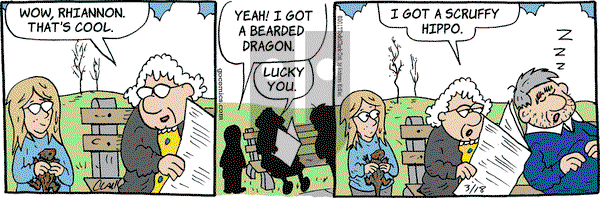 Lola on Saturday March 18, 2017 Comic Strip