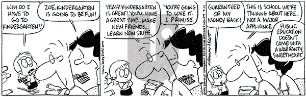 Baby Blues - Friday September 24, 1999 Comic Strip