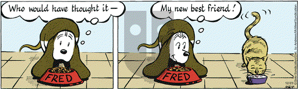 Fred Basset on Wednesday December 23, 2020 Comic Strip