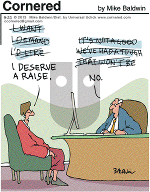 Cornered on Monday September 23, 2013 Comic Strip