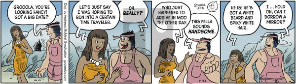 Alley Oop - Thursday November 14, 2024 Comic Strip