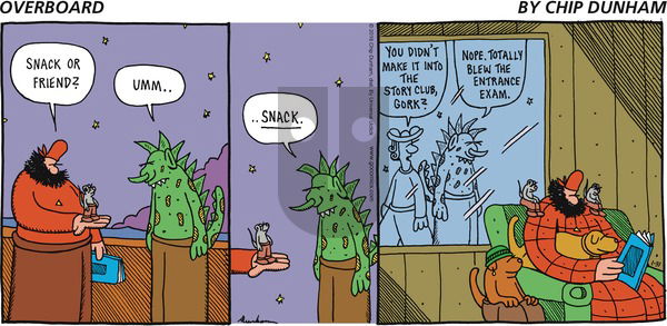 Overboard on Sunday January 31, 2016 Comic Strip