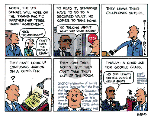 Ted Rall on Wednesday May 20, 2015 Comic Strip