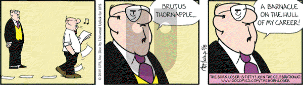 The Born Loser on Friday May 8, 2015 Comic Strip