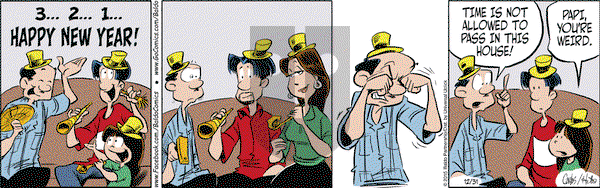 Baldo on Wednesday December 31, 2014 Comic Strip