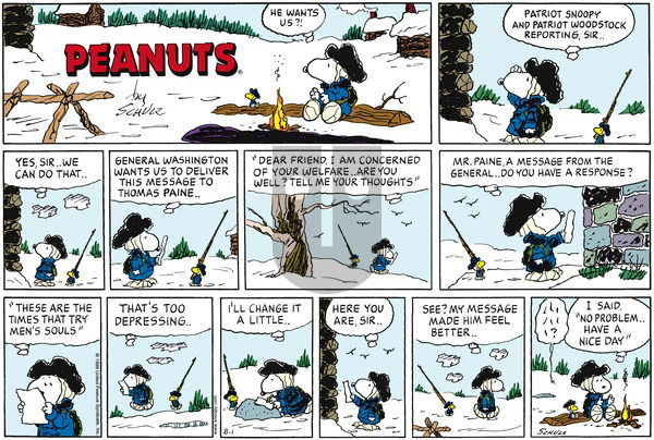Peanuts on Sunday August 1, 1999 Comic Strip