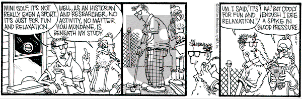 Monty on Thursday June 14, 2007 Comic Strip