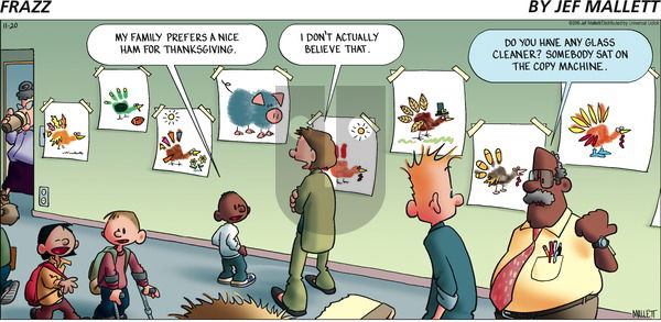Frazz on Sunday November 20, 2016 Comic Strip