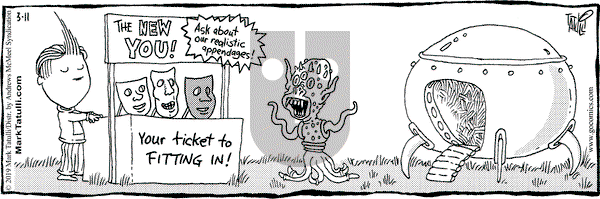 Lio on Monday March 11, 2019 Comic Strip