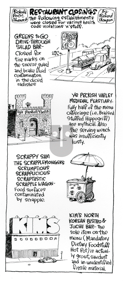 Richard's Poor Almanac on Monday February 3, 2025 Comic Strip