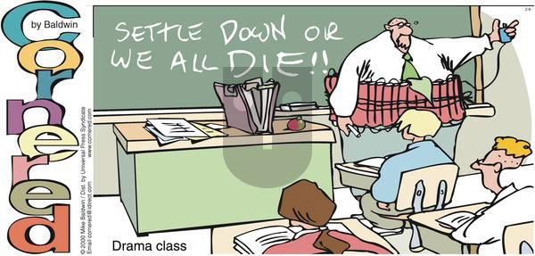 Cornered on Sunday March 26, 2000 Comic Strip