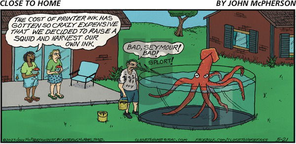 Close to Home on Sunday May 21, 2023 Comic Strip