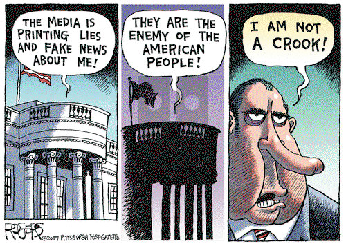 Rob Rogers on Thursday February 23, 2017 Comic Strip