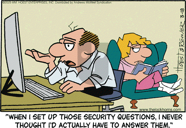 The Lockhorns on Tuesday March 18, 2025 Comic Strip