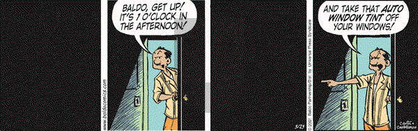 Baldo on Friday March 23, 2001 Comic Strip