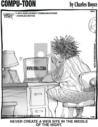 Compu-toon on Monday March 29, 2010 Comic Strip