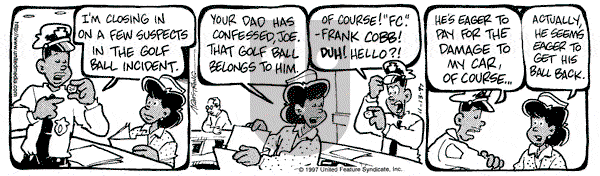JumpStart on Thursday November 13, 1997 Comic Strip