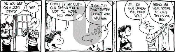 The Buckets on Monday October 27, 2008 Comic Strip