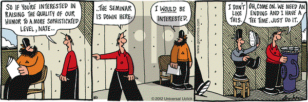 Overboard on Tuesday August 7, 2012 Comic Strip