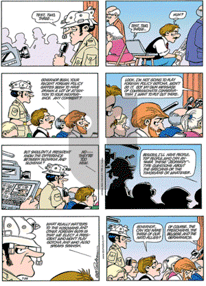 Doonesbury - Sunday July 25, 1999 Comic Strip