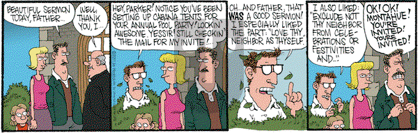 Monty on Monday August 15, 2011 Comic Strip