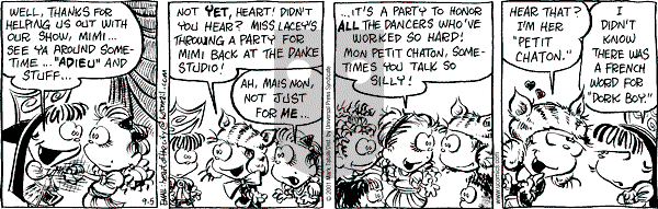 Heart of the City - Wednesday September 5, 2001 Comic Strip