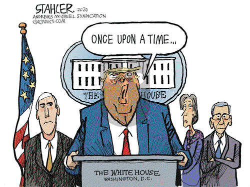 Jeff Stahler on Tuesday March 24, 2020 Comic Strip