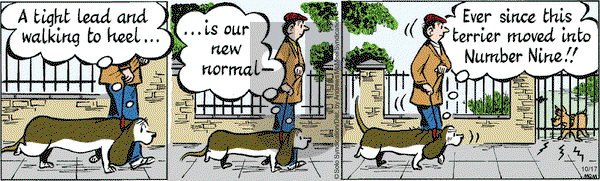 Fred Basset on Saturday October 17, 2020 Comic Strip