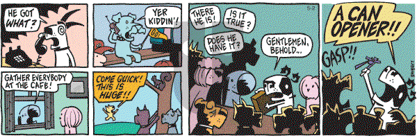 Pooch Cafe on Monday May 2, 2005 Comic Strip