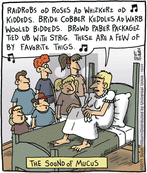The Argyle Sweater on Monday October 24, 2011 Comic Strip