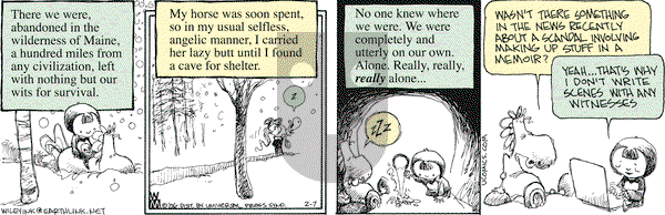 Non Sequitur on Tuesday February 7, 2006 Comic Strip