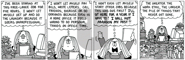 Cathy Classics on Tuesday March 3, 1998 Comic Strip