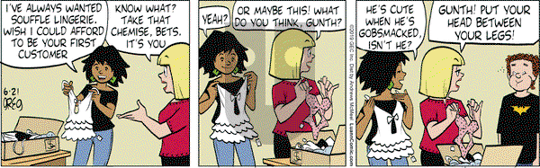 Luann on Friday June 21, 2019 Comic Strip
