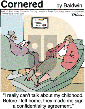Cornered on Wednesday November 7, 2001 Comic Strip