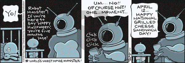 Thatababy on Thursday April 12, 2018 Comic Strip