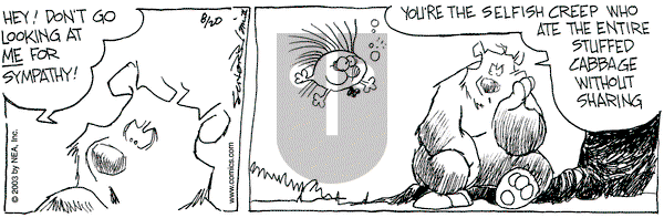 The Grizzwells on Wednesday August 20, 2003 Comic Strip