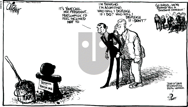 Pat Oliphant - Monday May 10, 1993 Comic Strip