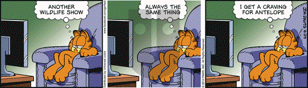 Garfield on Tuesday June 24, 2014 Comic Strip