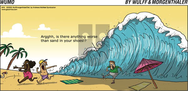 WuMo on Sunday August 16, 2020 Comic Strip