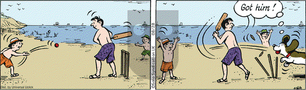 Fred Basset on Friday August 28, 2015 Comic Strip