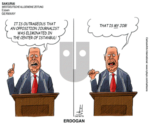 ViewsMidEast on Thursday October 25, 2018 Comic Strip