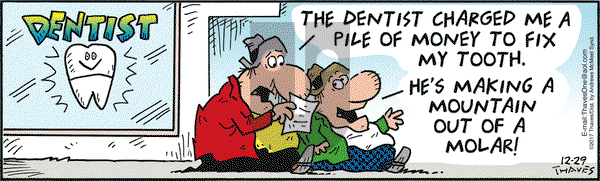Frank and Ernest on Friday December 29, 2017 Comic Strip